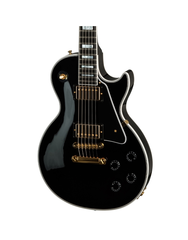GIBSON Les Paul Custom Gloss Black Electric Guitar
