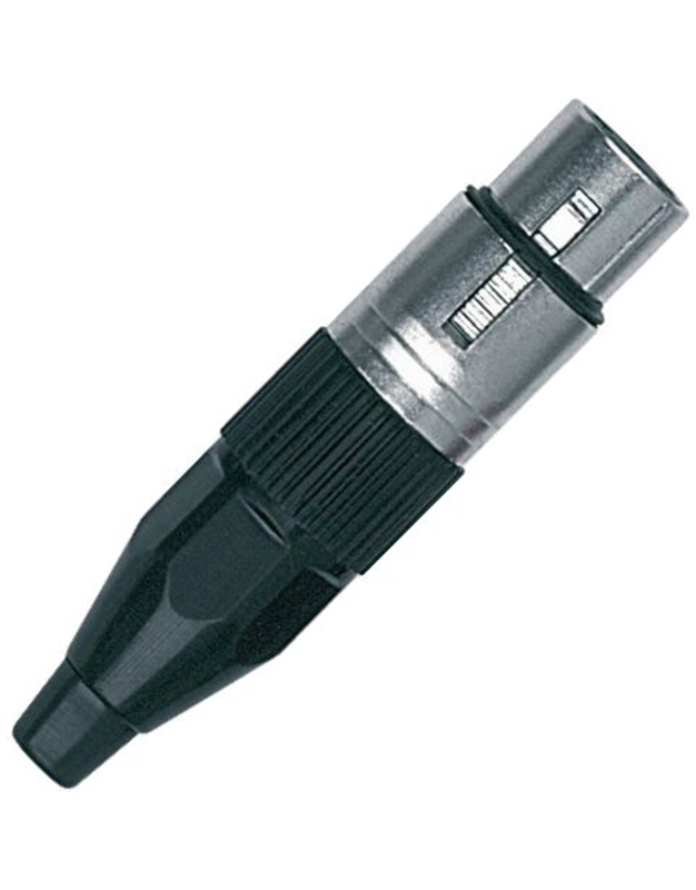 PROEL XLR-3FABK XLR-3 Female Cable Connector Black 