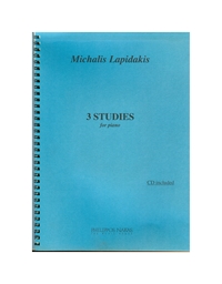Lapidakis Michalis - 3 Studies - Book / CD