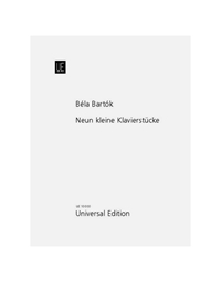 Bela  Bartok -  9 Kleine  Klavierstucke - Complete