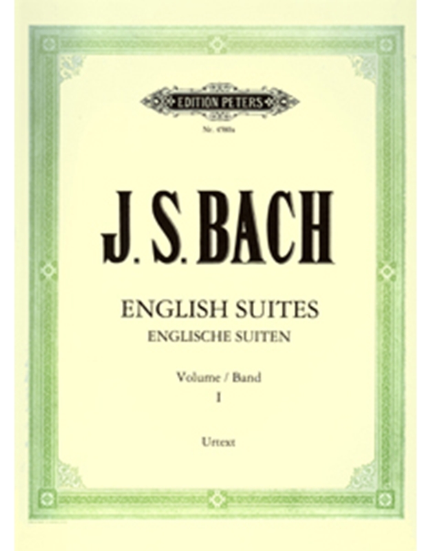 BACH J.S. - Suites Anglaises Nr.1-3 / Εκδόσεις Peters
