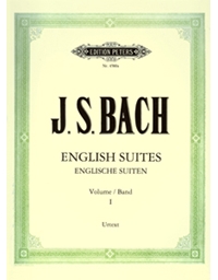 BACH J.S. - Suites Anglaises Nr.1-3 / Peters Edition