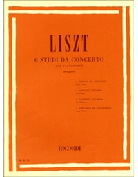  Liszt - 6 Studi Da Concerto