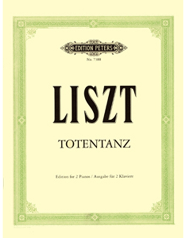 Franz Liszt - Totentanz /Peters editions