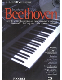 L.V.Beethoven - Concerto n. 1 in Do maggiore op. 15 per pianoforte e orchestra / Ricordi editions