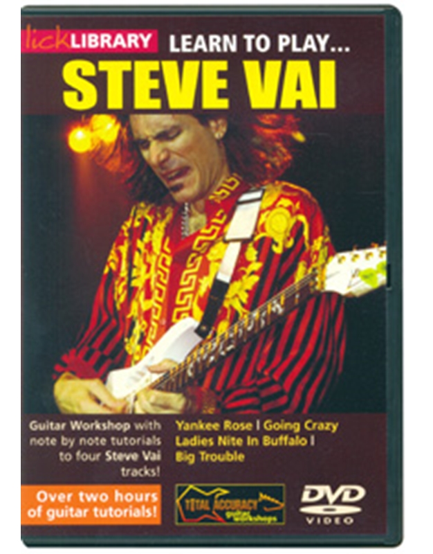 Lick Library-Learn to play Steve Vai