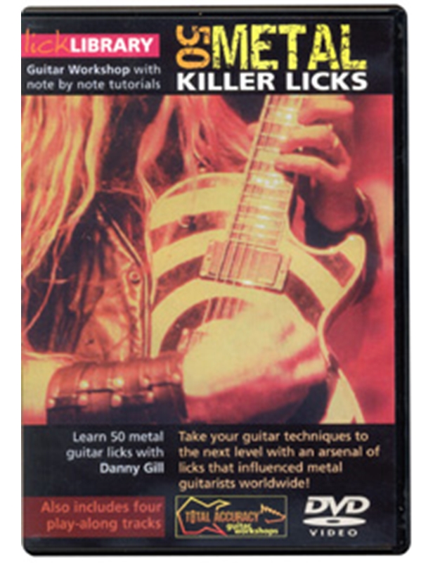 Lick Library-Learn 50 Metal Killer Licks with Danny Gill