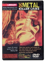 Lick Library-Learn 50 Metal Killer Licks with Danny Gill