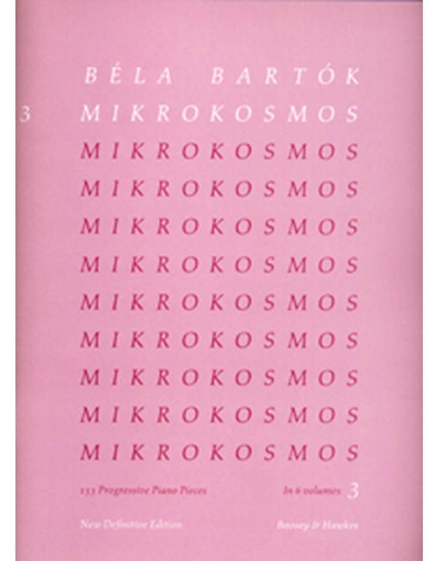 BELA BARTOK Mikrokosmos III