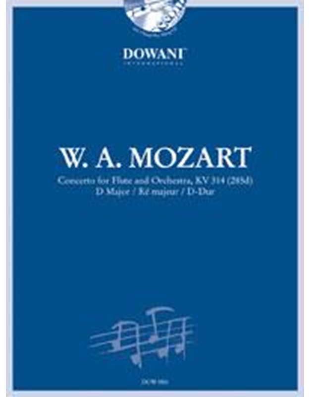 Mozart - Concerto For Flute & Piano K314 (+Cd)