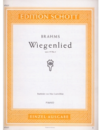 Johannes Brahms - Wiegenlied opus 49 No. 4 /  Schott editions