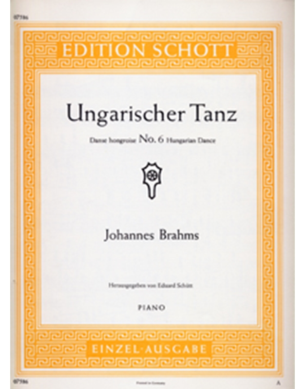  Brahms - Hungarian Dance No.6