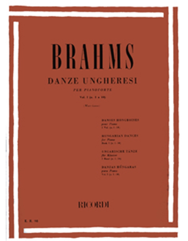  Brahms - Danze Ungheresi  (Vol 1)