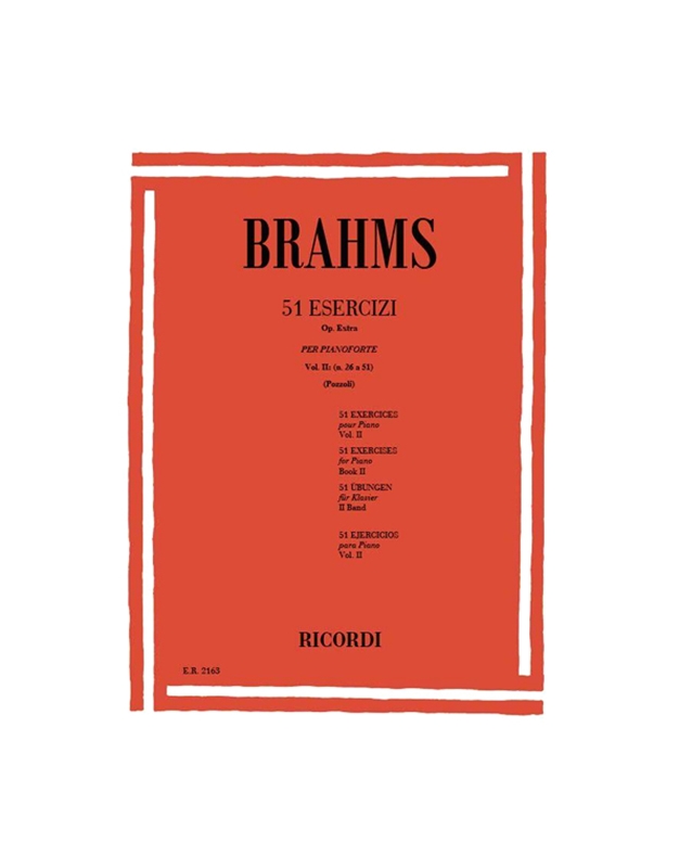 Brahms - 51 Exercises Vol.2