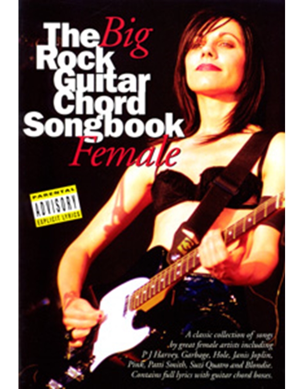 The Big Rock Guitar Chord Songbook - Female
