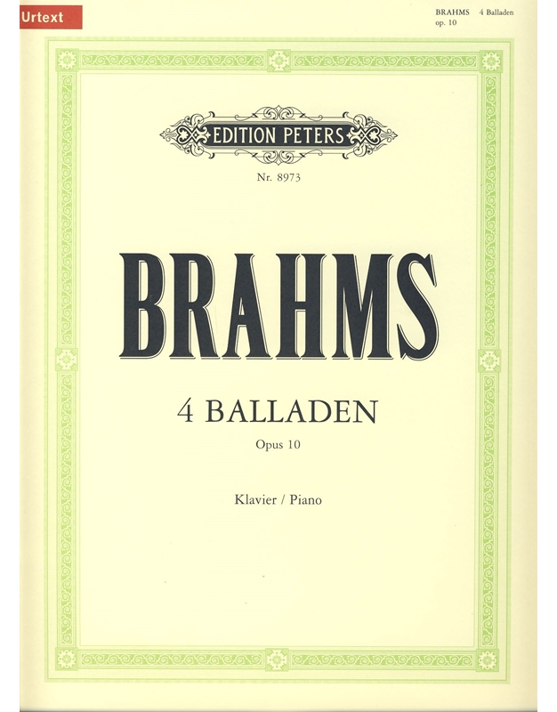 Brahms – Balladen Op.10