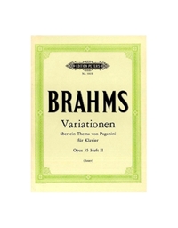 Brahms -  Variationen-Paganoni Op.35 II
