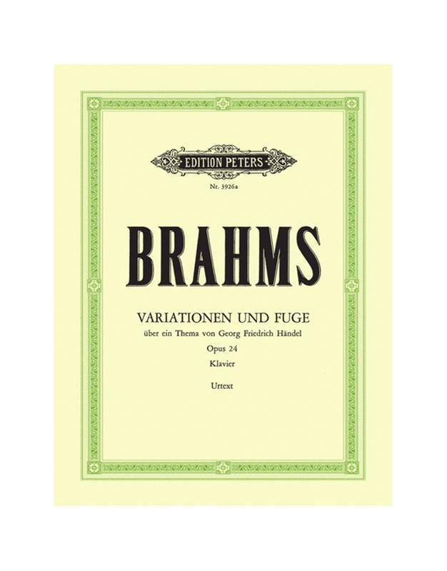 Brahms - Handel Variationen Op.24