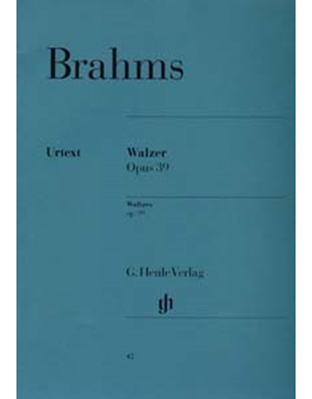  Brahms - Valzer Op. 39