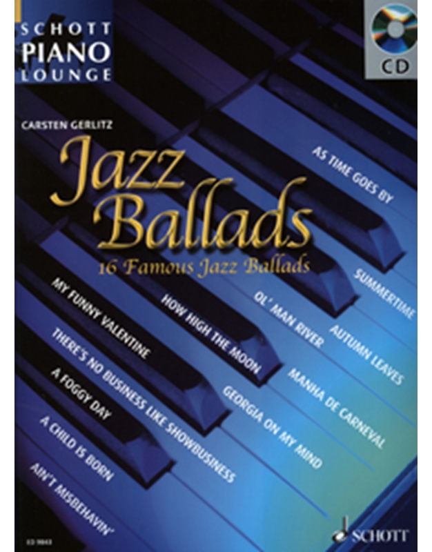 16 Famous Jazz Ballads - Βιβλίο + AUD