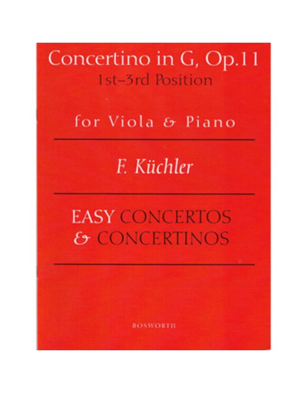 Kuchler - Concertino In G Major Op11