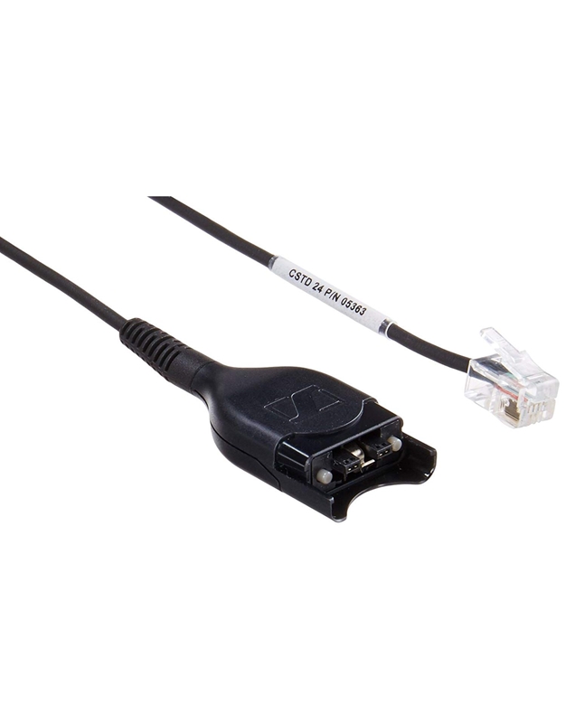 SENNHEISER 005363 CSTD 24 EasyDisconnect to RJ9 Cable
