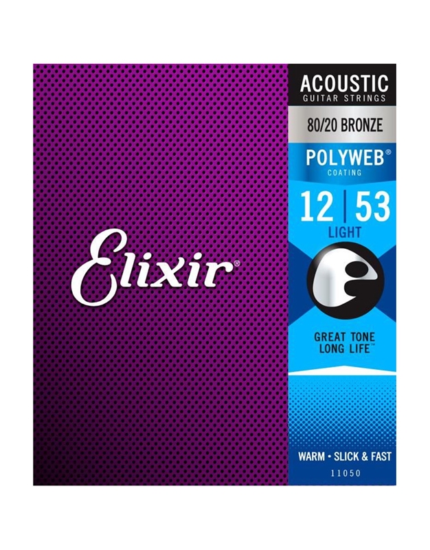 ELIXIR 11050 'Polyweb' Light Acoustic Guitar Strings