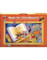 Alfred's Music For Little Mozarts-Workbook 1