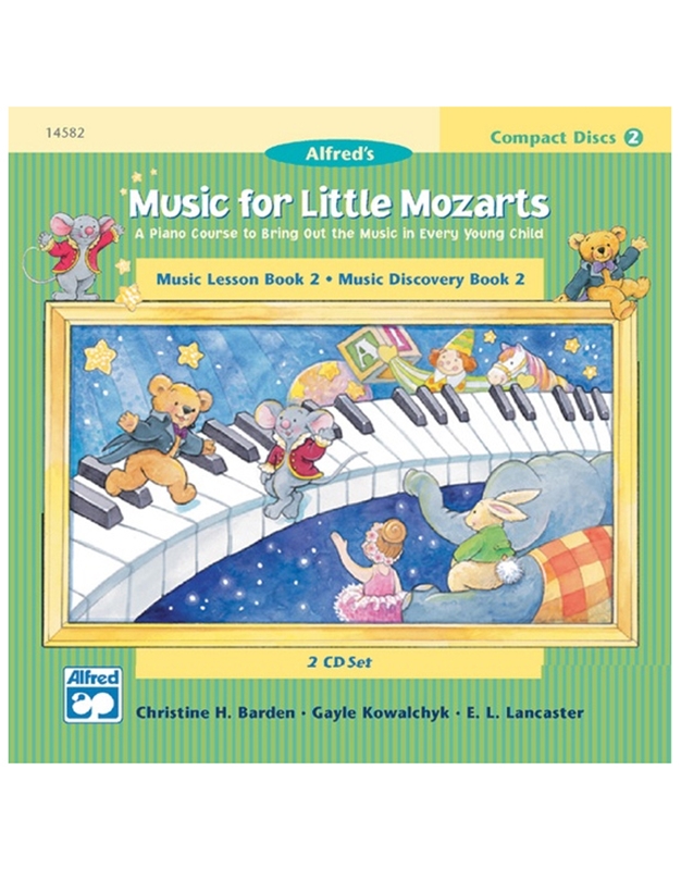 Music for Little Mozarts - Disk Sets for Lesson and Discovery Books, Level 2 (CD)