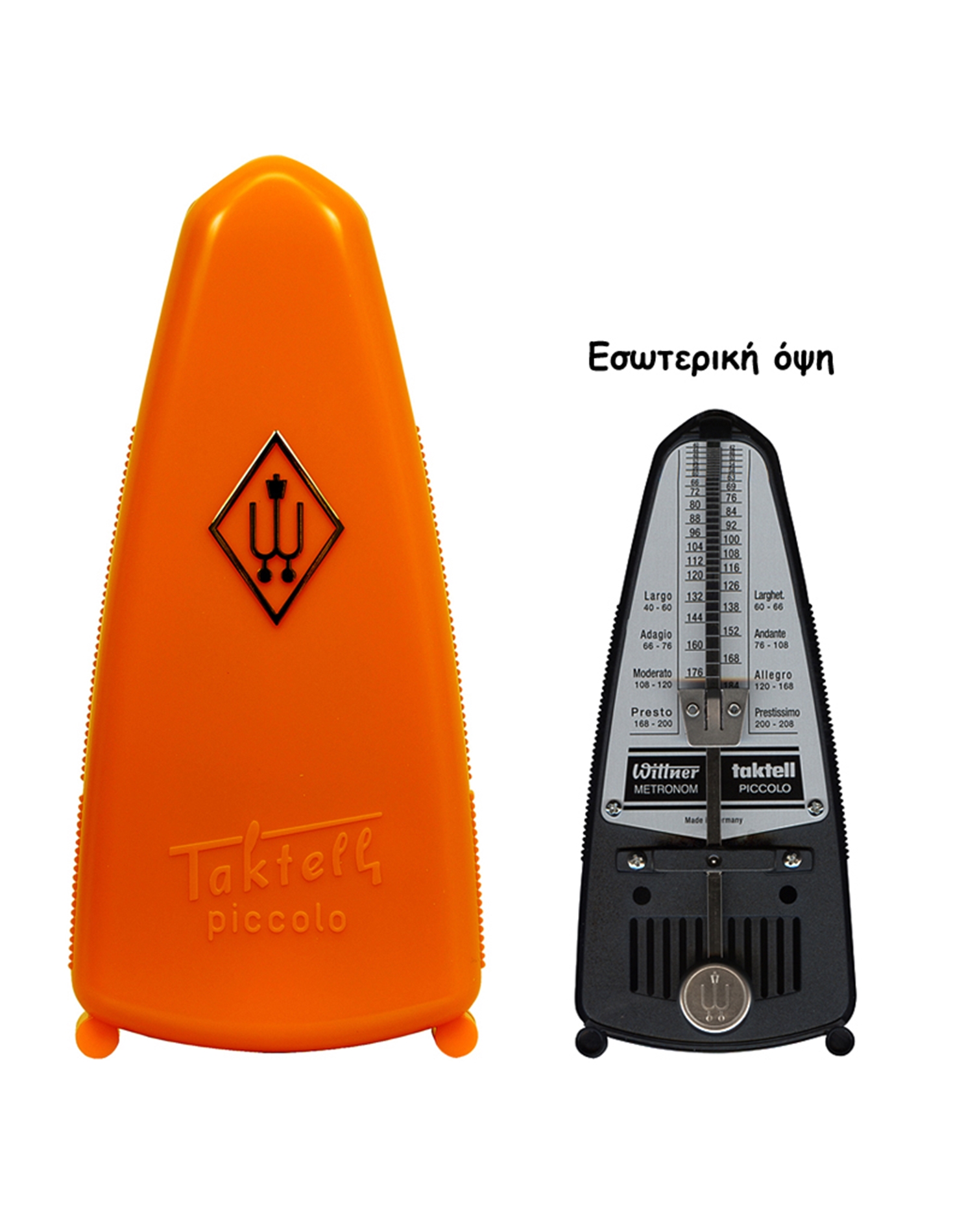 Music　Metronomes　WITTNER　Orange　Nakas　830231　Tuners　Store