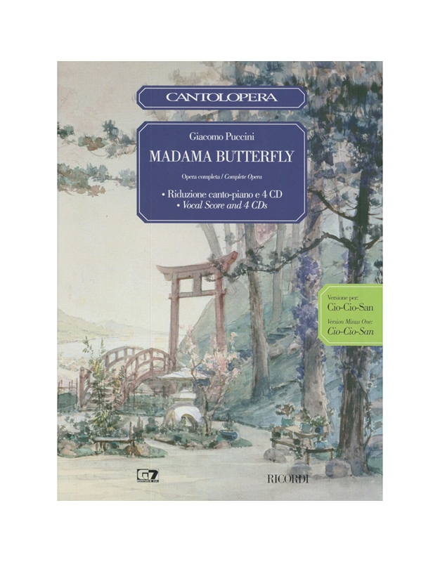 Puccini - Madama Butterfly (Soprano & Piano Score)