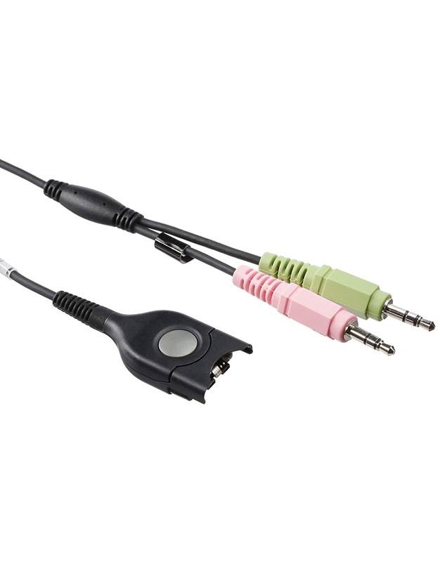 Sennheiser 009907 CEDPC 1 EasyDisconnect to 2 x 3.5 mm Jack Cable