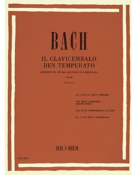BACH J.S. Das Wohltemperierte No.2 / Editions Ricordi