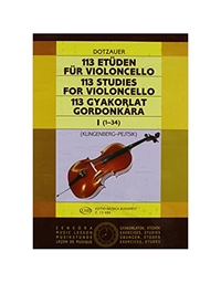 Dotzauer - 113 Violoncello Etudes Vol.1 / Εκδόσεις Budapest