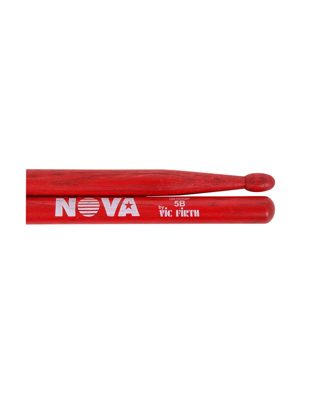 VIC FIRTH N5B-Wood Red Nova Drumsticks