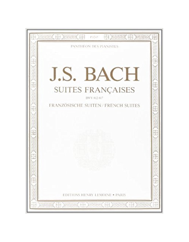 Bach J.S. - Suites Francaises