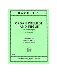 Bach J.S. - Organ Prelude and Fugue Eb-Ma