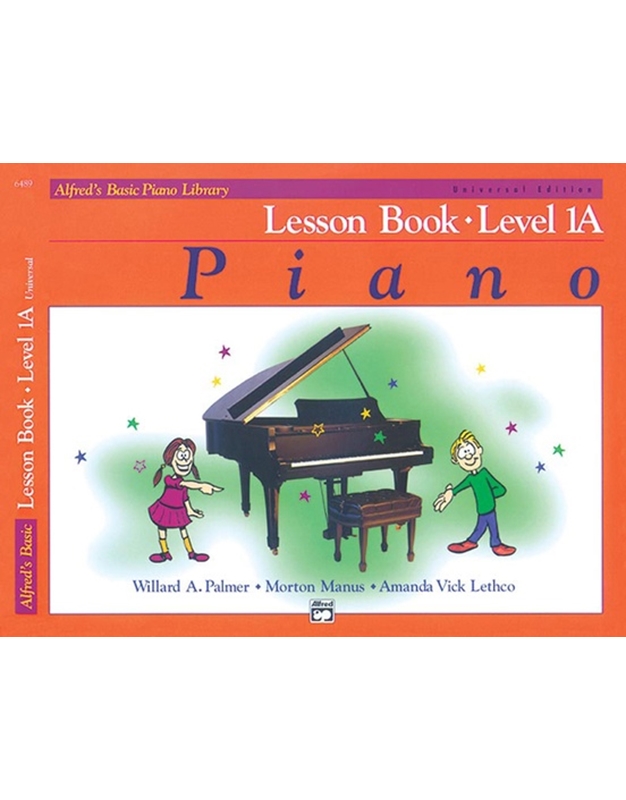 ALFRED'S BASIC PIANO LIBRARY LESSON 1A BK/CD