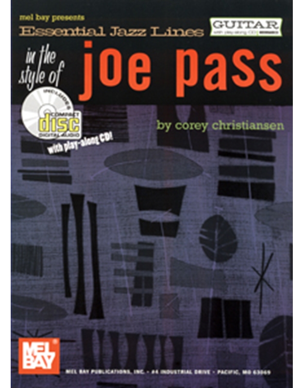 Essential Jazz Lines in the style of Joe Pass + CD