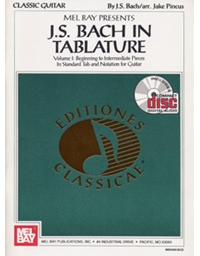 Bach J.S. in Tablature (Volume I) - CD Included