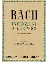 Bach J.S.Inventions A Deux Vois / Eκδόσεις Curci
