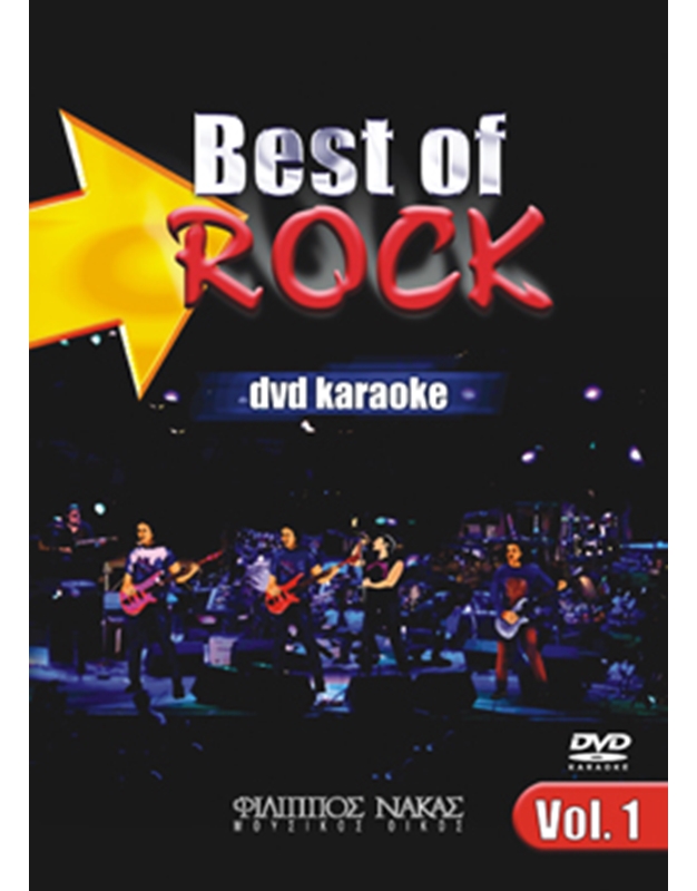 DVD Karaoke Best Of Rock Vol.01