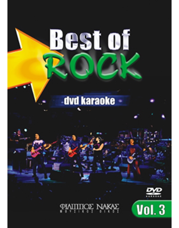 DVD Karaoke Best Of Rock Vol.03