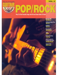 Hal Leonard Guitar Play along Pop Rock Vol 4 + CD