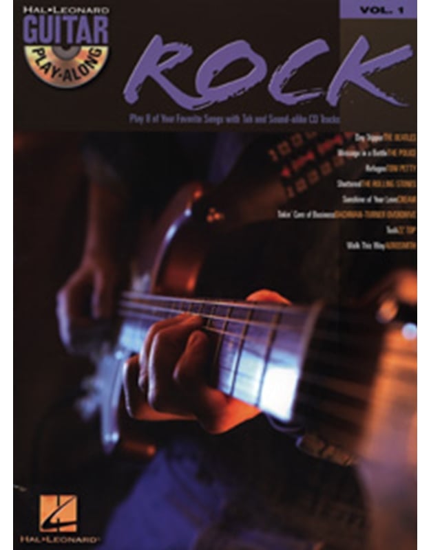 Hal Leonard Guitar Play along Rock Vol. 1 + CD