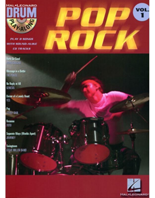 Drum Play Along-Pop Rock Book + CD
