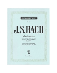 Bach J.S. -  Mehrsatzige Vortragsstuck