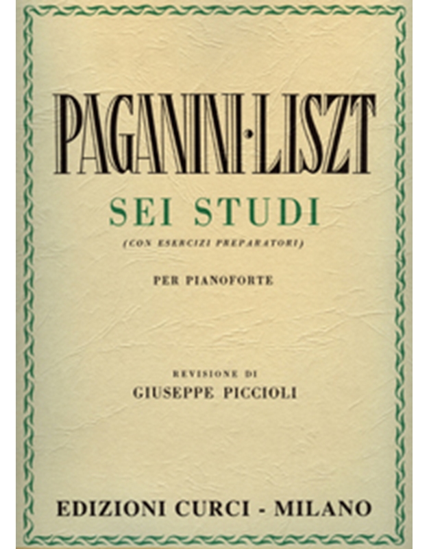 Liszt-Paganini - Sei Studi 