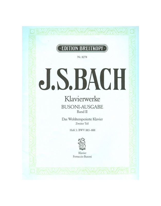 Bach J.S. - Das Wohltemperiertes N.2/3
