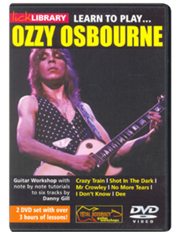 Lick Library-Learn to play Ozzy Osbourne